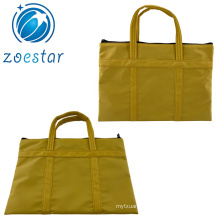 Durable Nylon Business Document Holder Handbag File Folder Zipper Bag Accessories Storage Bags